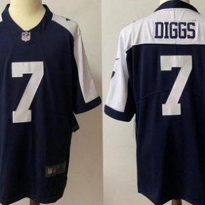 Dallas Cowboys #7 Trevon Diggs Limited Navy Alternate Vapor Jersey