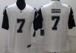 Dallas Cowboys #7 Trevon Diggs Limited White Rush Color Jersey
