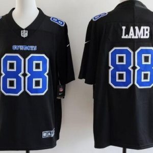 Dallas Cowboys #88 CeeDee Lamb Limited Black Fashion Vapor Jersey