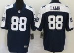 Dallas Cowboys #88 CeeDee Lamb Limited Navy Thanksgiving Vapor Untouchable Jersey