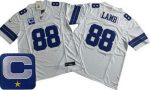 Dallas Cowboys #88 CeeDee Lamb White Captain Patch FUSE Vapor Jersey