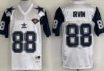 Dallas Cowboys #88 Michael Irvin White 1992 Throwback Jersey