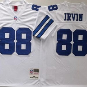 Dallas Cowboys #88 Michael Irvin White 1994 Jersey