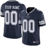 Dallas Cowboys Customized Limited Navy Blue Vapor Untouchable Jersey