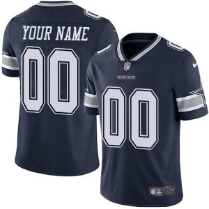 Dallas Cowboys Customized Limited Navy Blue Vapor Untouchable Jersey