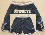 Dallas Cowboys Navy Just Don Shorts