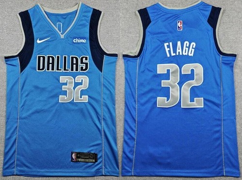 Dallas Mavericks #32 Cooper Flagg Blue Sponsor Swingman Jersey