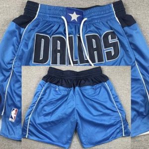 Dallas Mavericks Blue 2023 Just Don Shorts