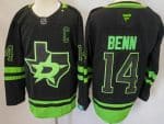 Dallas Stars #14 Jamie Benn Black Alternate Authentic Jersey