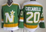 Dallas Stars #20 Dino Ciccarelli Green Throwback Jersey