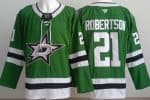 Dallas Stars #21 Jason Robertson Green Authentic Jersey
