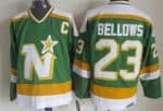 Dallas Stars #23 Brian Bellows Green Throwback Jersey