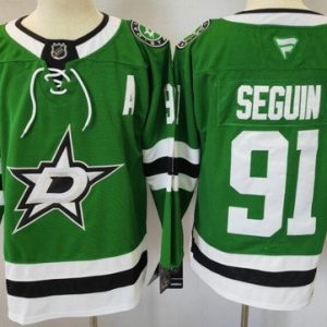 Dallas Stars #91 Tyler Seguin Green Authentic Jersey