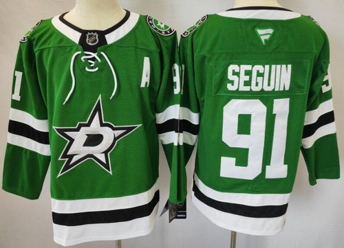 Dallas Stars #91 Tyler Seguin Green Authentic Jersey