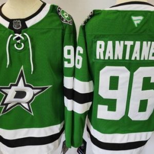 Dallas Stars #96 Mikko Rantanen Green Authentic Jersey