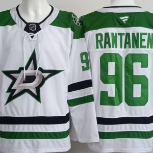 Dallas Stars #96 Mikko Rantanen White Authentic Jersey