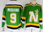 Dallas Stars #9 Mike Modano Green Throwback Jersey