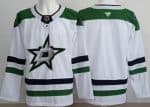 Dallas Stars Blank White Authentic Jersey