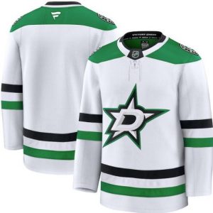 Dallas Stars Customized White Fanatics Authentic Jersey