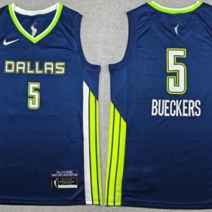 Dallas Wings #5 Paige Bueckers Navy Swingman Jersey