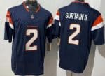 Denver Broncos #2 Patrick Surtain II Limited Navy FUSE Vapor Jersey