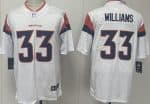 Denver Broncos #33 Javonte Williams Limited White Vapor Jersey