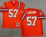 Denver Broncos #57 Tom Jackson Orange 1977 Throwback Jersey