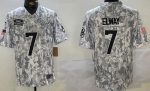Denver Broncos #7 John Elway Limited Arctic Camo 2024 Salute to Service Jersey