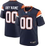 Denver Broncos Customized Limited Navy Vapor Jersey