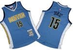 Denver Nuggets #15 Nikola Jokic Light Blue 2016 Throwback Swingman Jersey