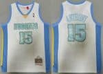Denver Nuggets #15 Nikola Jokic White 2006 Throwback Swingman Jersey