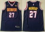 Denver Nuggets #27 Jamal Murray Navy 2021 Icon Sponsor Swingman Jersey