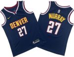 Denver Nuggets #27 Jamal Murray Navy Icon Swingman Jersey