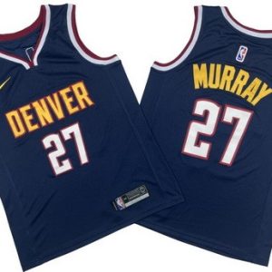 Denver Nuggets #27 Jamal Murray Navy Icon Swingman Jersey