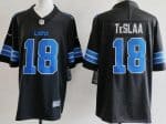 Detroit Lions #18 Isaac TeSlaa Limited Black Vapor Jersey