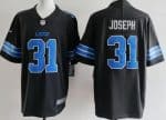 Detroit Lions #31 Kerby Joseph Limited Black Vapor Jersey