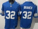 Detroit Lions #32 Brian Branch Limited Blue FUSE Vapor Jersey