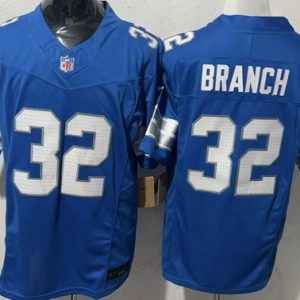 Detroit Lions #32 Brian Branch Limited Blue FUSE Vapor Jersey