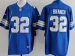 Detroit Lions #32 Brian Branch Limited Blue Vapor Jersey