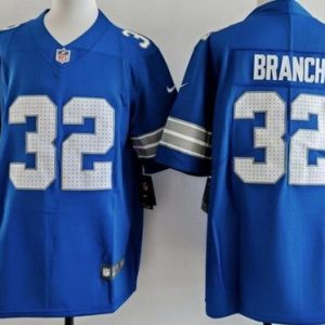 Detroit Lions #32 Brian Branch Limited Blue Vapor Jersey