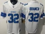 Detroit Lions #32 Brian Branch Limited White FUSE Vapor Jersey