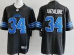 Detroit Lions #34 Alex Anzalone Limited Black Vapor Jersey