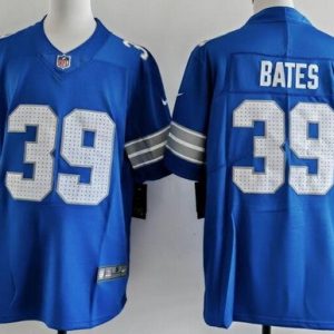 Detroit Lions #39 Jake Bates Limited Blue Vapor Jersey