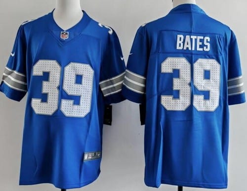 Detroit Lions #39 Jake Bates Limited Blue Vapor Jersey