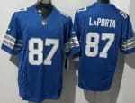 Detroit Lions #87 Sam Laporta Limited Blue FUSE Vapor Jersey