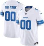 Detroit Lions Customized Limited White 2024 FUSE Vapor Jersey