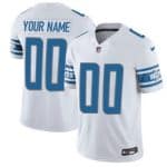 Detroit Lions Customized Limited White FUSE Vapor Jersey