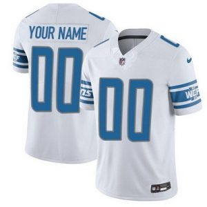Detroit Lions Customized Limited White FUSE Vapor Jersey