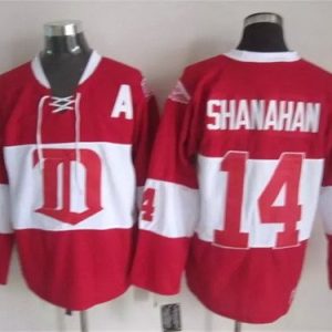 Detroit Red Wings #14 Brendan Shanahan Red Winter Classic Jersey