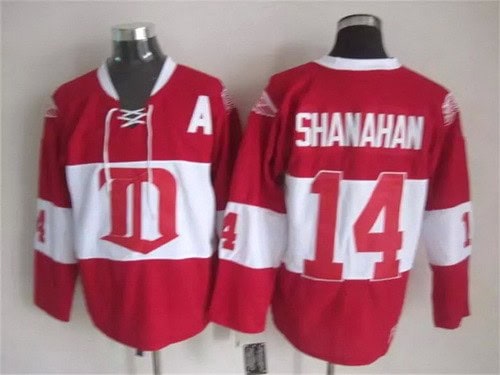 Detroit Red Wings #14 Brendan Shanahan Red Winter Classic Jersey